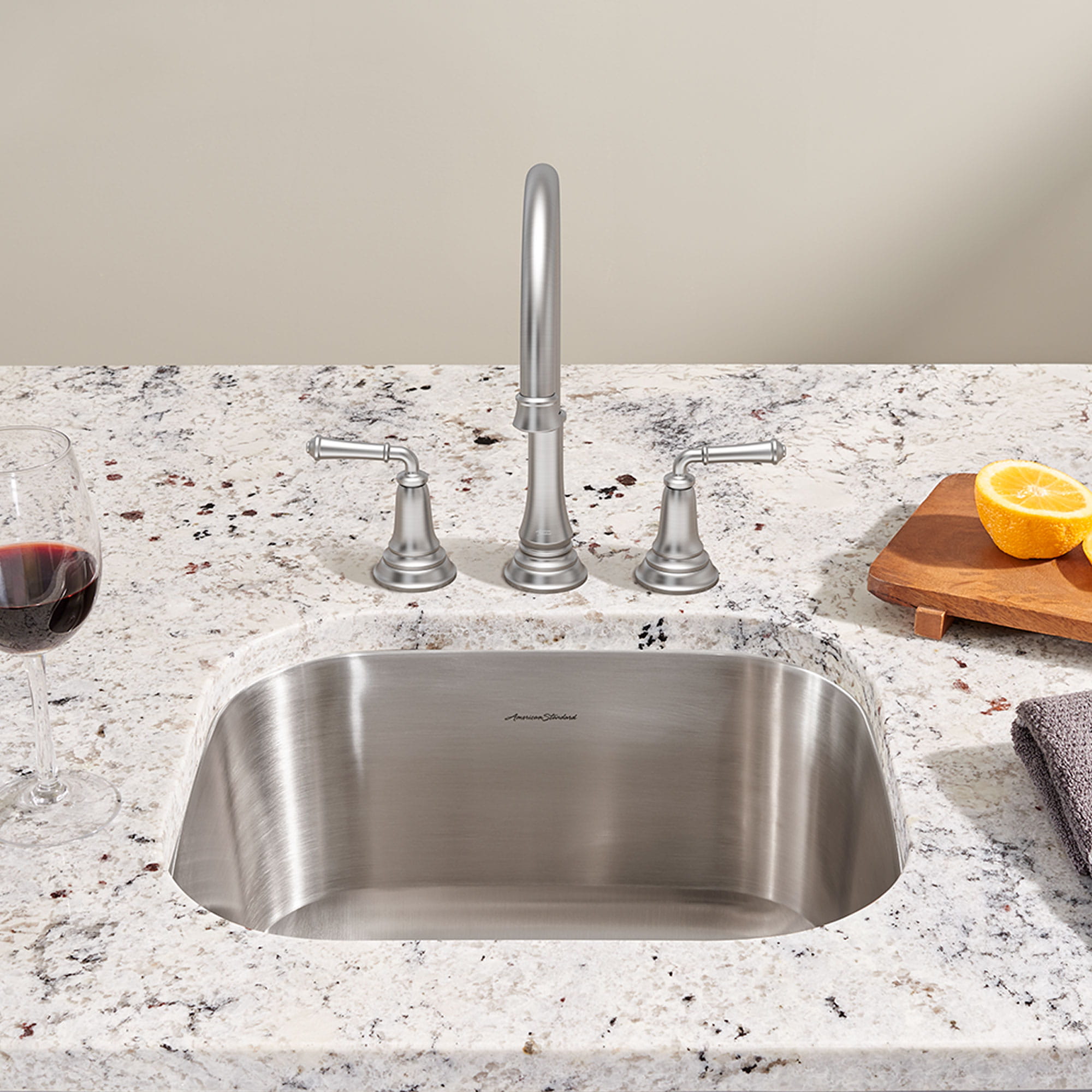 Portsmouth® 18 x 16-Inch Stainless Steel Undermount Single Bowl Kitchen Sink
